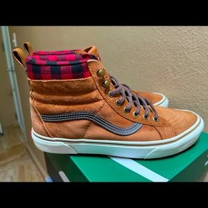 Vans SK8-HI MTE LEATHER 'GLAZED GINGER' 9 1/2